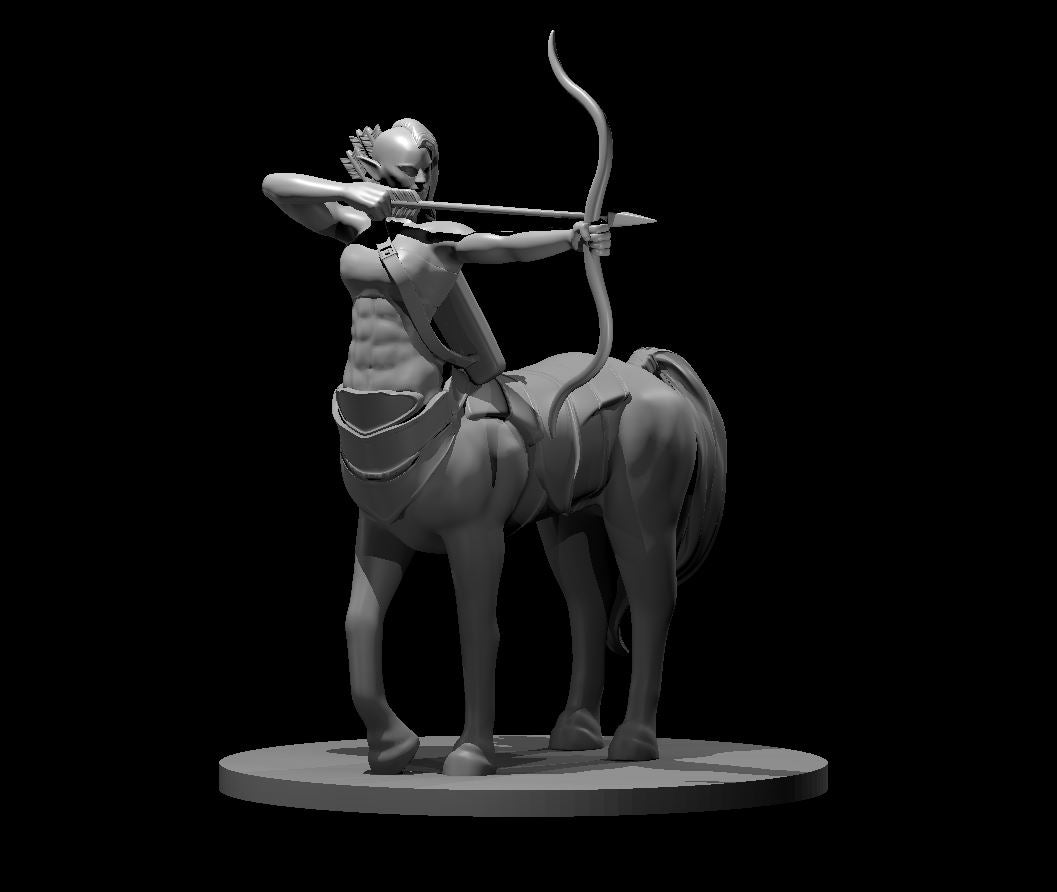 Centaur Female Archer - YourMiniature Tabletop Figuren