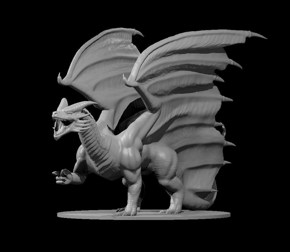 Adult Copper Dragon - YourMiniature Tabletop Figuren