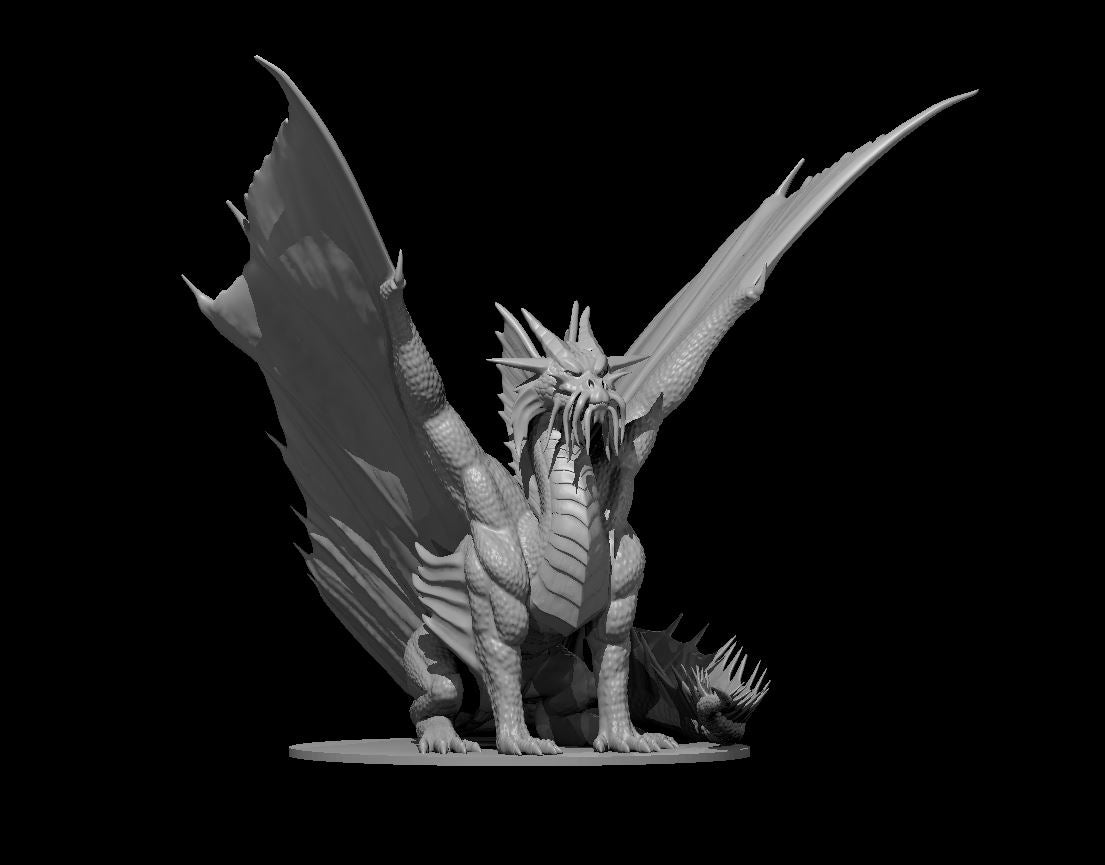 Adult Gold Dragon - YourMiniature Tabletop Figuren