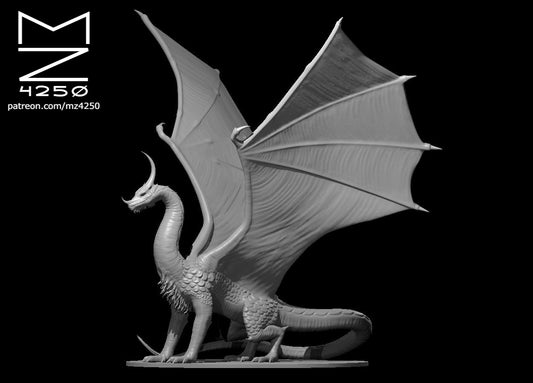 Ancient Moonstone Dragon - YourMiniature Tabletop Figuren