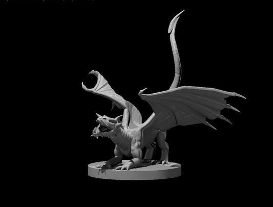 Black Dragon Wyrmling - YourMiniature Tabletop Figuren