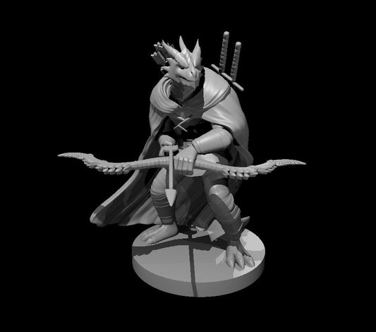 Dragonborn Male Ranger - YourMiniature Tabletop Figuren
