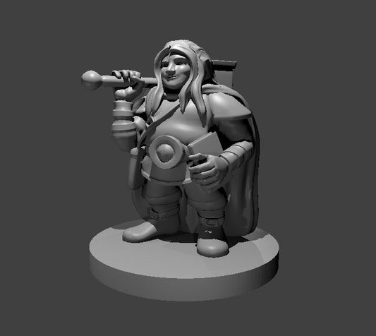 Dwarf Cleric - YourMiniature Tabletop Figuren