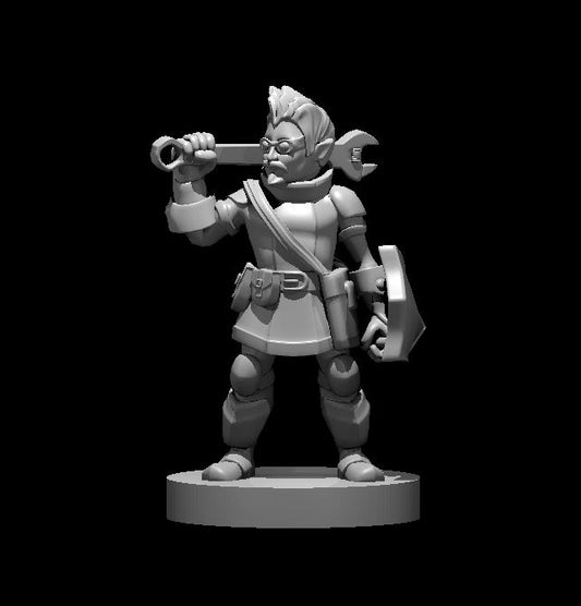 Gnome Artificer Battle Smith - YourMiniature Tabletop Figuren