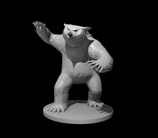 Owlbear Standing - YourMiniature Tabletop Figuren