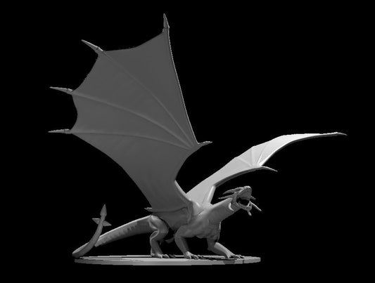 Sapphire Dragon - YourMiniature Tabletop Figuren