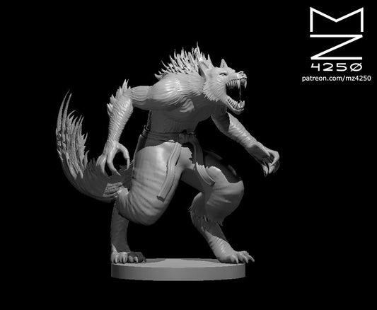 Werewolf Monk - YourMiniature Tabletop Figuren